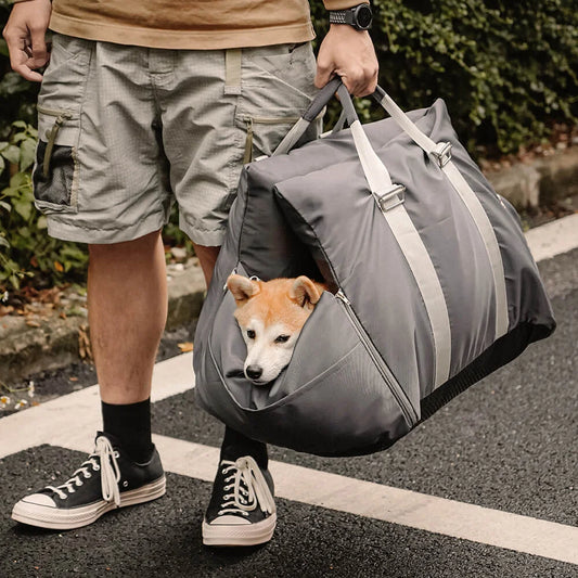 Waterproof Dog Car Seat Cover – Travel Pet Bed & Cushion for Dogs & Cats