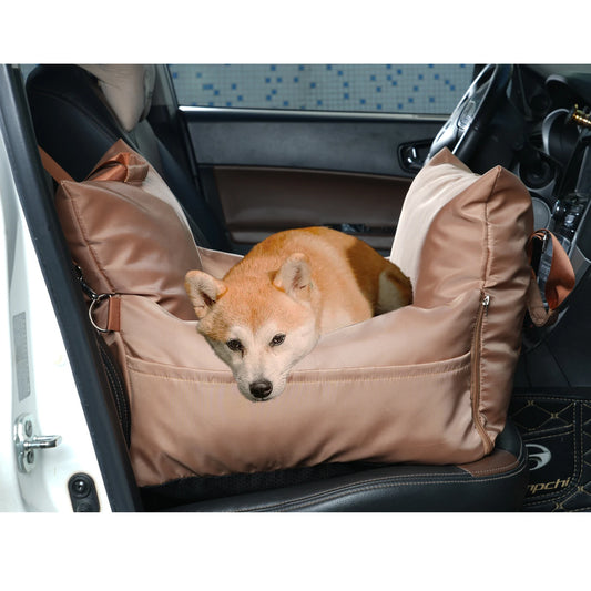 Waterproof Dog Car Seat Cover – Travel Pet Bed & Cushion for Dogs & Cats